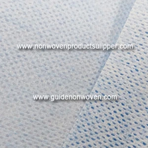China 70% Viscose 30% Polyester Blue Spunlace Nonwoven Fabric For Medical Use manufacturer
