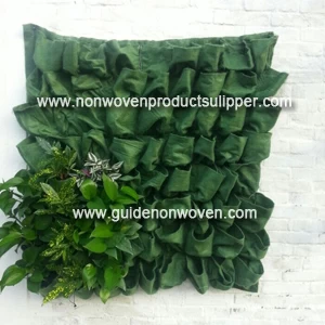 China 72 / 81 Pockets Vertical Wall Mount Garden Plant Grow Container Bags manufacturer