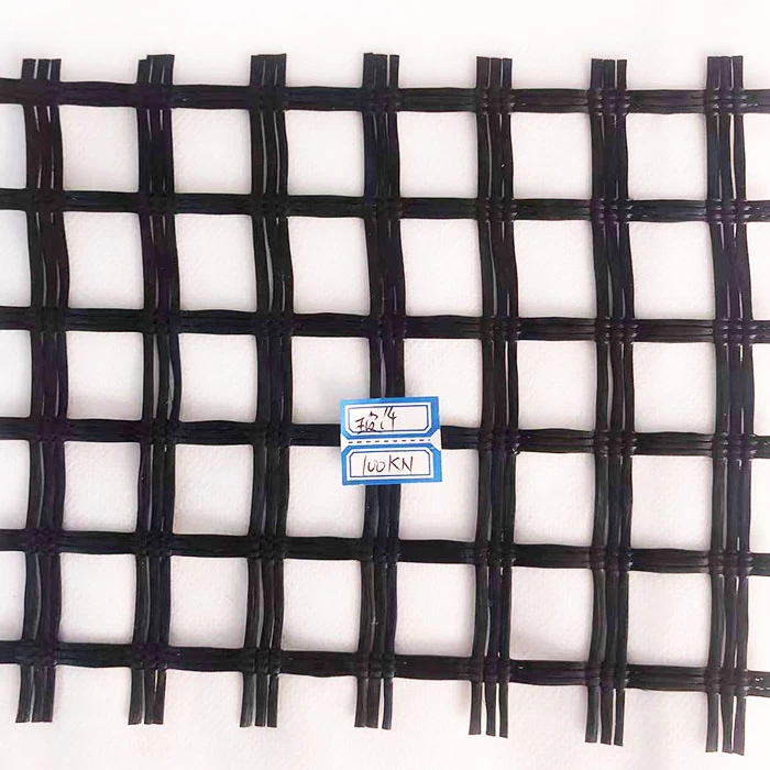 China Attractive Price New Type Biaxial Plastic Fiberglass Asphalt Geogrid Road Factory manufacturer