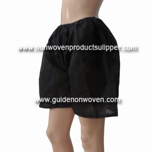 China Black Disposable SPA Man Boxer Shorts manufacturer