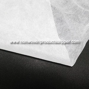 China China Factory GT-M-PPHA-W01P Soft Hydrophilic Hot Air Through Non Woven Fabric For Female Sanitary Napkins manufacturer