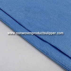 China China Supplier GTHY-Bu01 Breathable Waterproof SMS Polypropylene Spunbonded Nonwoven Fabric For Medical Rolls Materials manufacturer