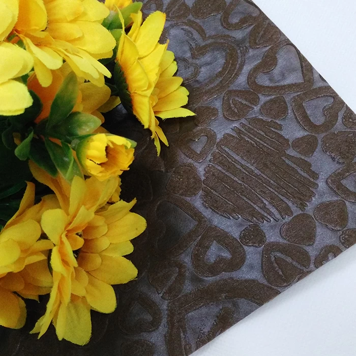China Customized Flower Wrapping Paper, Flower Non Woven Packaging Company, Floral Wraps Factory manufacturer