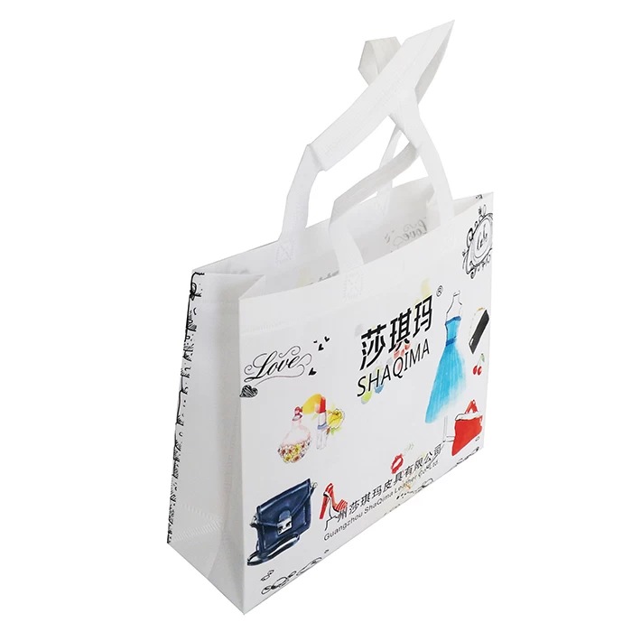 China Customized Logo Printed Non Woven Shopping Bag manufacturer
