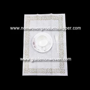 中國 DA  - 金全打印1/6折11.5 x 17厘米感覺像亞麻晚餐餐巾 製造商