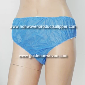 China Daily Disposable Supplies SMS Non Woven Fabric Lady Panty manufacturer