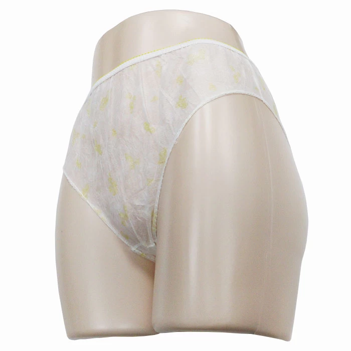 China China Disposable Underwear Bulk Factory Oem Wholesale Hospital Custom Women Disposable Underwear manufacturer