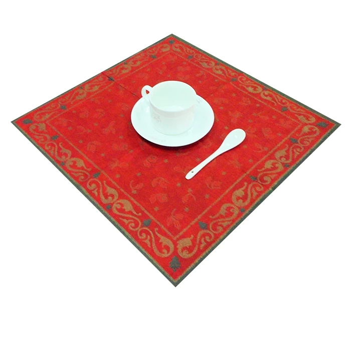 China Disposable Table Cover Restaurant Usage OEM Airlaid Nonwoven Fabric Tablecloth Manufacturer manufacturer