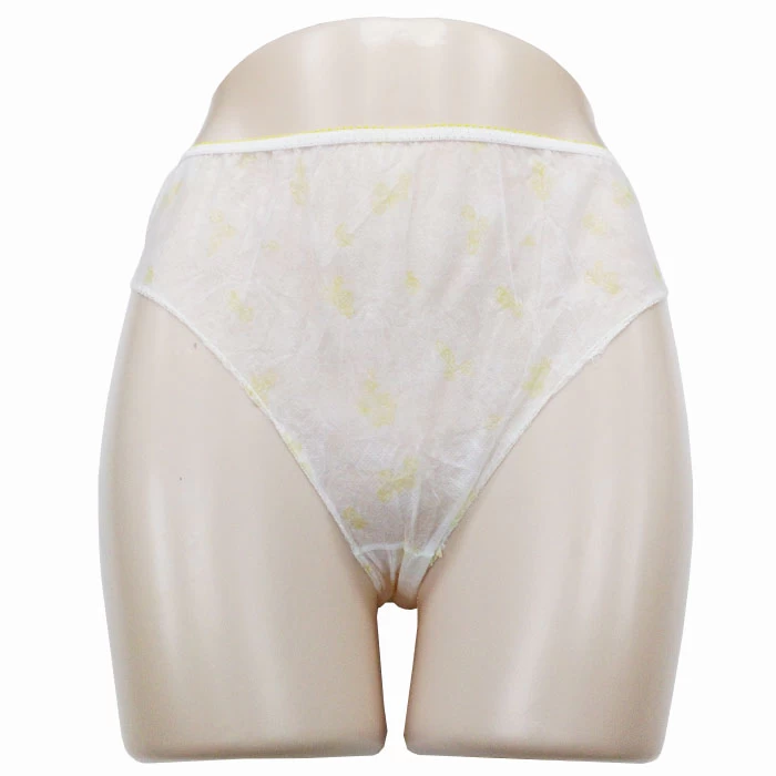 China Eco Friendly Disposable Non Woven Underwear Disposable Triangle Panty Supplier manufacturer