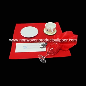China Europe Restaurant Disposable PP Nonwoven Spunbond Table Cloth manufacturer