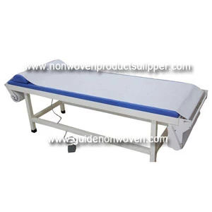 China FJ-L-WWP Waterproof Massage Perforated Non Woven Bed Rolls / Sheets manufacturer