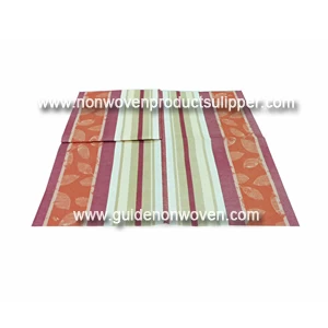 China Full Multicolor Print 1/4 Fold Airlaid Dinner Napkin manufacturer