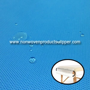 China GHY-SMS Non Woven Waterproof Disposable Massage Spa Bed Table Sheet manufacturer