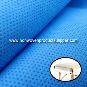 China GHY-SMS Non Woven Waterproof Disposable Massage Spa Bed Table Sheet manufacturer