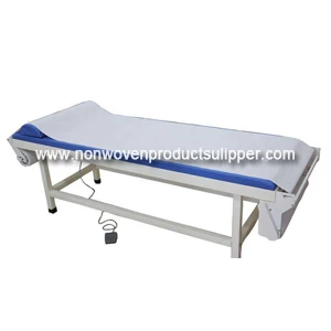 China GT-CBS Customize Beauty Salon Massage Couch Table Bed Sheet Non woven Perforated Roll manufacturer