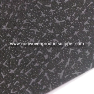 China GTRX-B01 Black Color New Embossing PP Spunbond Non Woven Fabric For Disposable Tableware Mat manufacturer