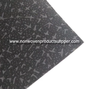 China GTRX-B01 Black Color New Embossing PP Spunbond Non Woven Fabric For Disposable Tableware Mat manufacturer
