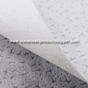 China GTRX-W01 White Color New Embossing Polypropylene Spunbond Non Woven Fabric For Disposable Tablecloths manufacturer