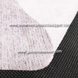 China HB-07A White Water Repellent Striped Embossed PP Spunbond Nonwoven Fabric manufacturer