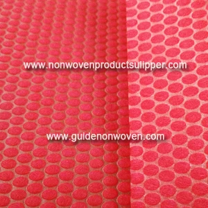 China HH-N08O Bright Red Color Round Dot Pattern PP Spunbonded Non-woven Fabric manufacturer