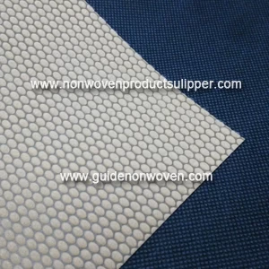 China HH-N26O Apricot Color Round Dot Pattern Polypropylene Spunbond Nonwoven Fabric manufacturer