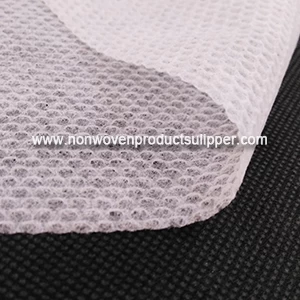 China HL-07E Super Soft Pearl Embossed 100% Hydrophilic Spunbond Non Woven Fabric For Baby Diaper manufacturer