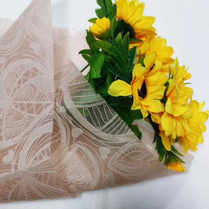 China High-grade Waterproof Flower Packing Nonwoven, China Spunbond Non Woven Vendor, Flower Packing Fabric Supplier manufacturer