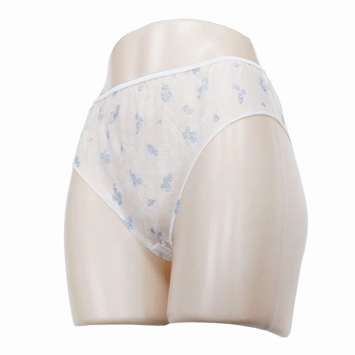 China China Disposable Underwear Bulk Supplier Nonwoven Women Hygiene Panties Brief Bikini For Traveling manufacturer