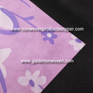 China JL-3092 Flower Printing Polyester Spunbond Non Woven Fabric For Packaging And Decoration manufacturer