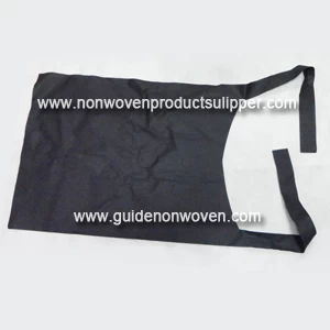 China NJ-B Customized Disposable Airlaid Non Woven Fabric Cooking And BBQ Apron manufacturer