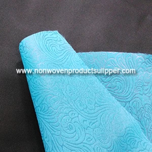 China New Embossing GTRX-INBL01 PP Spunbonded Non Woven Floral Packing Fabric For Festive Decorations manufacturer