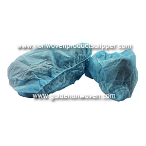 China Non Woven Medical Fabric Anti Bacteria Breathable Disposable Anti Slip Shoe Cover manufacturer