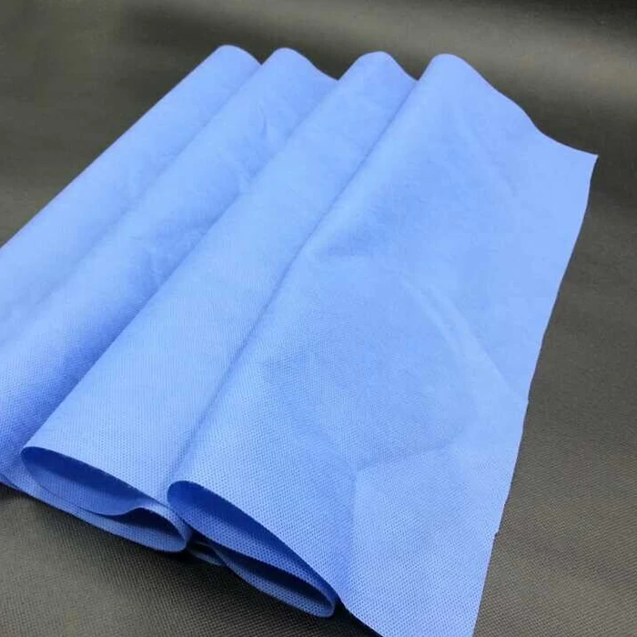 China Non Woven Medical Products Vendor, Medical Nonwoven Disposable Hospital SMS Fabric For Surgical Bed Sheet, SMS Non Woven Fabric Company manufacturer