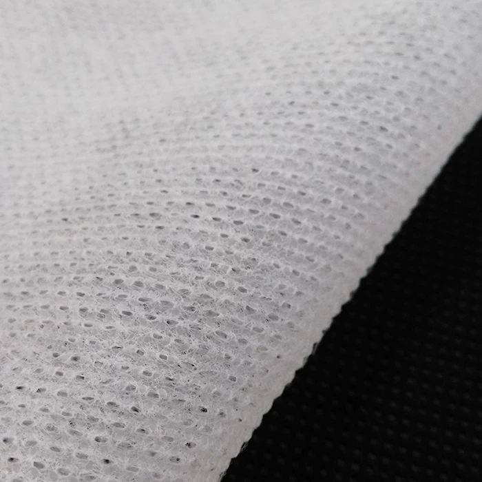 China Non Woven Spunbond Polypropylene Manufacturer, Perforated PP Spunbond Non Woven Fabric For Baby Diaper Products HL-07B, China PP Spunbond Factory manufacturer