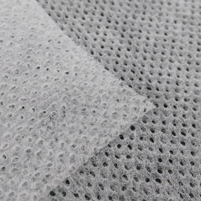 China Non Woven Spunbond Polypropylene On Sales, Perforated Hydrophilic Non Woven Fabric For Sanitary Napkin HL-07D, China PP Spunbond Vendor manufacturer