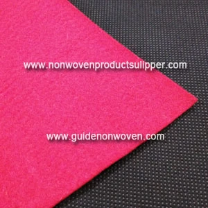 China PDSC-CR China Red Color Acupuncture Non woven Fabric For Christmas Ornament Hanging Sock Fabrics manufacturer
