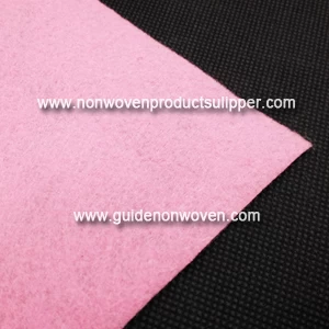 China PDSC-P Pink Color Needle Punch Non woven Fabric For Festival Gifts Decoration manufacturer