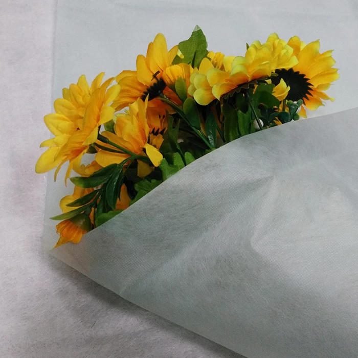 China PET Spunbond Nonwoven Floral Sleeves, Wholesale Wrapping Fabric On Sales, Flower Decoration Nonwovens Factory manufacturer