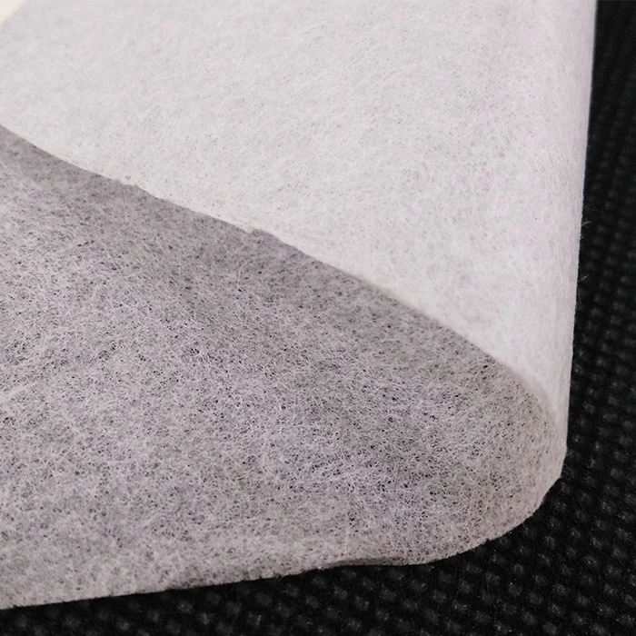 Fibra de PVA respirável não-tóxico de tecido não tecido para molhado para fita médica Fabricante de material de base