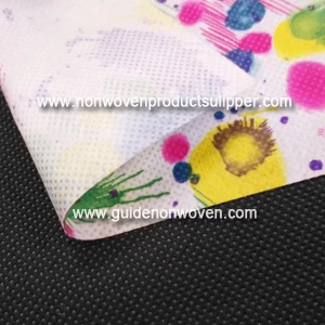 China Printed Decorative PET Spun-bond Non Woven Fabric For Characteristic Home Decoration JQJL-4012 manufacturer