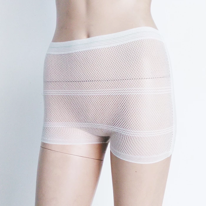 China Seamless Mesh Knit Disposable Panties For Postpartum Women Wholesale manufacturer