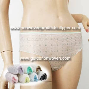 China Seven Color  Heart Printing Lady Disposable Panty manufacturer