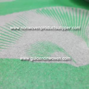 China Shells Printed Green Table Cloth Dinner Napkin manufacturer