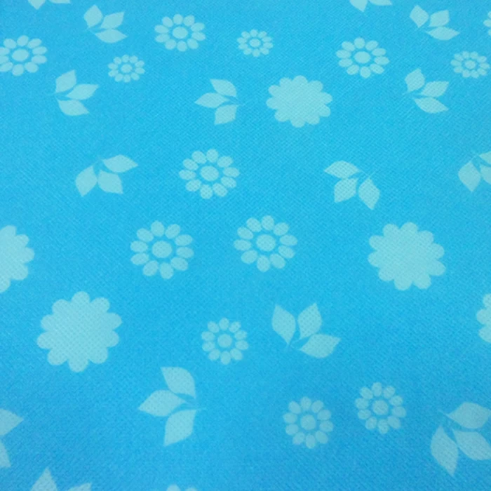 China Wholesale Colorful Non Woven Polyester Printed Fabric manufacturer