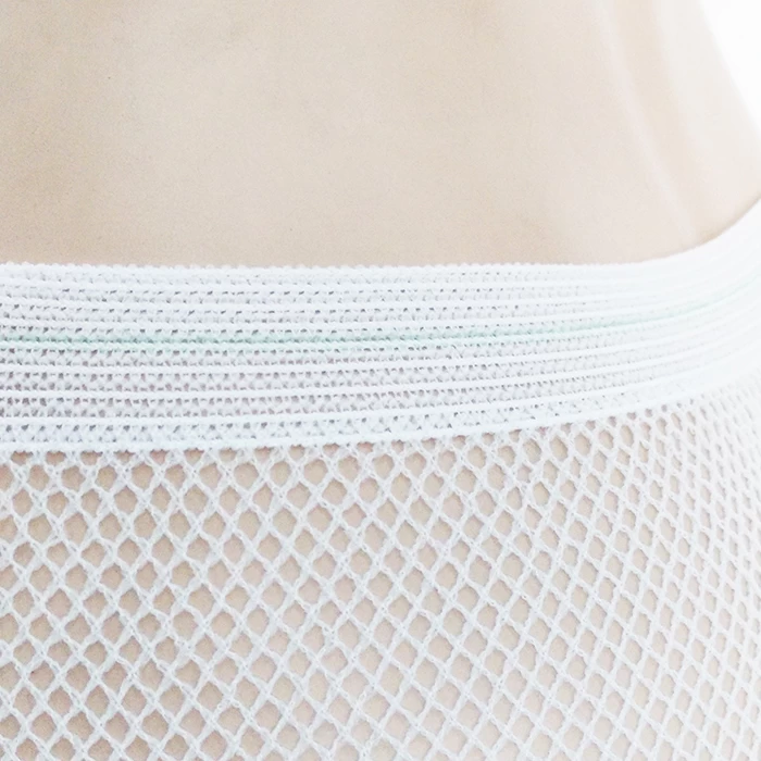 China Women Postpartum Mesh Underwear Breathable Post Birth Briefs For Adult White Manufacturer manufacturer
