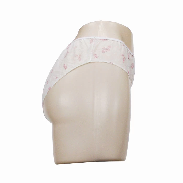 China Women Underwear Adult Spa Travel Disposable Underwear Nonwoven Panties Factory manufacturer