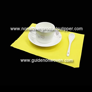 China Y-HK Lemon Color No Fragrance Afternoon Tea Towel Airlaid Napkin manufacturer