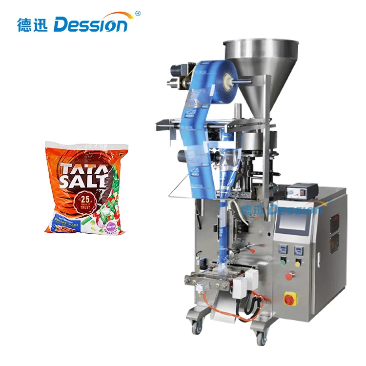 500g 1kg salt packing machine with date coding printer