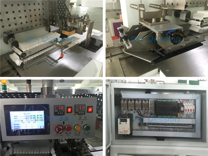 DS-250X Good Quality Automatic Horizontal Pillow Roll Nut/Candy/Bread  Packaging Sealing Machine