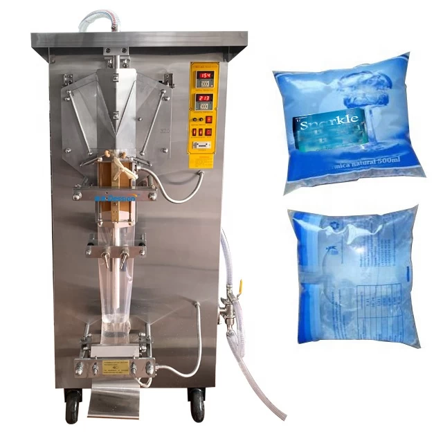 Machine automatique de remplissage d'eau de sachet 50-500 ml machine  d'emballage